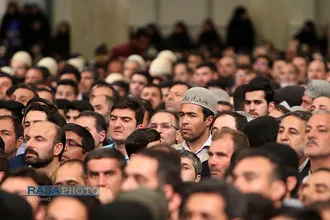 دیدار هزاران نفر از معلمان و فرهنگیان به&zwnj;مناسبت روز معلم با رهبر انقلاب