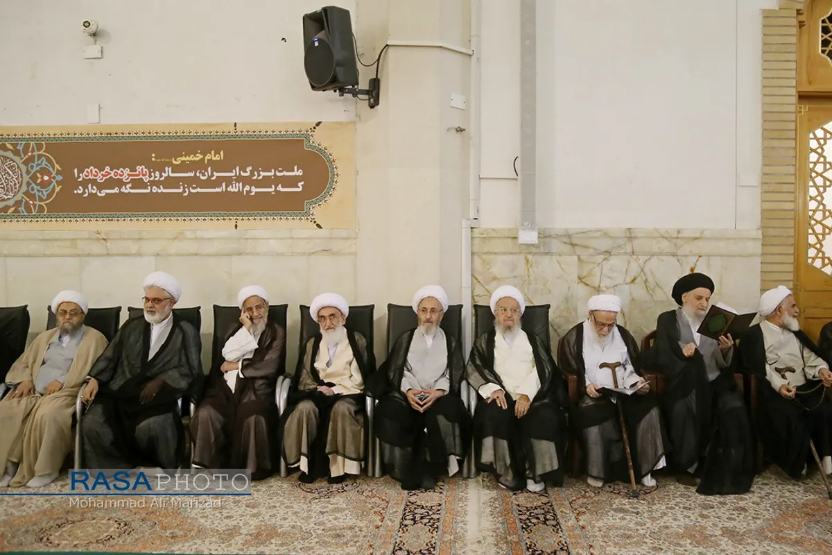 بزرگداشت سالروز رحلت حضرت امام خمینی (ره) در حرم حضرت معصومه (س)