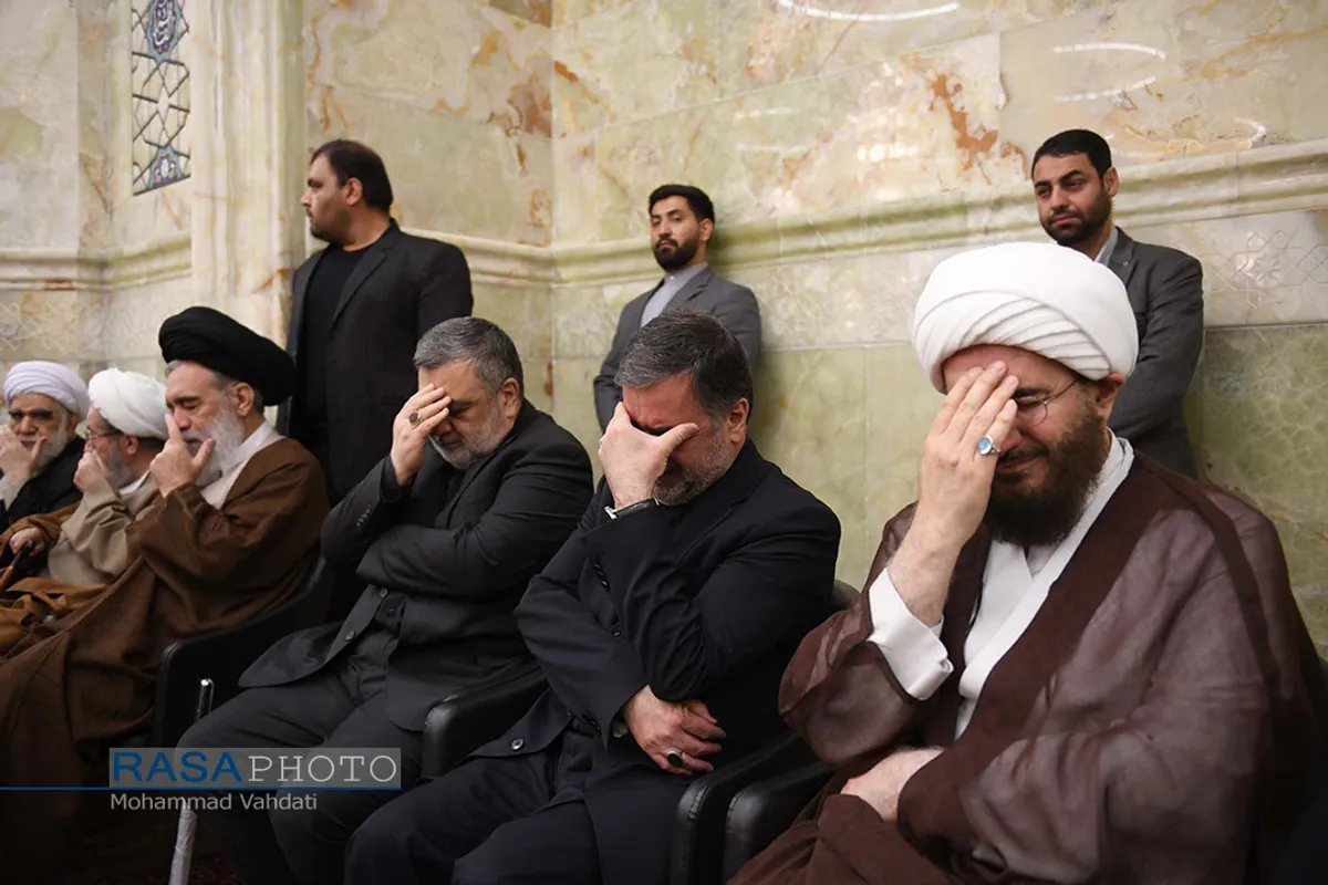 مراسم بزرگداشت شهید آیت الله سلیمانی در قم