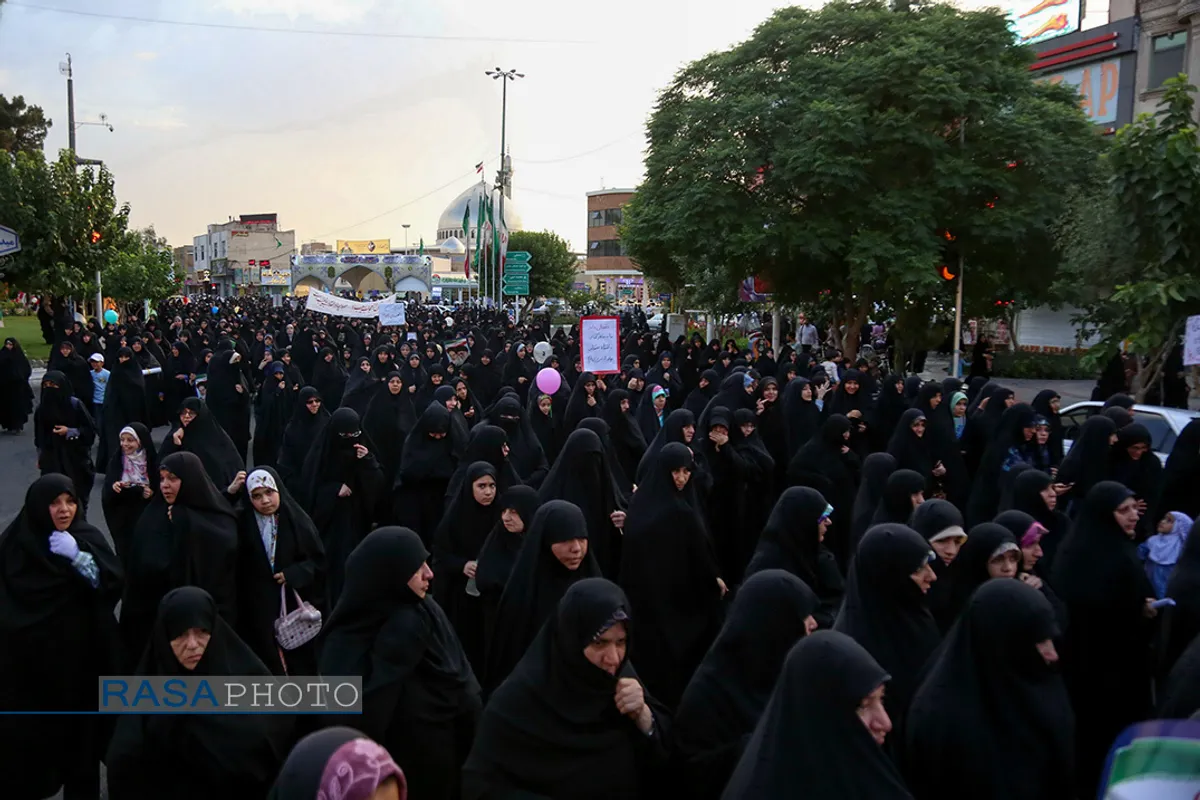 تجمع و راهپیمایی بزرگ عفاف و حجاب در قم
