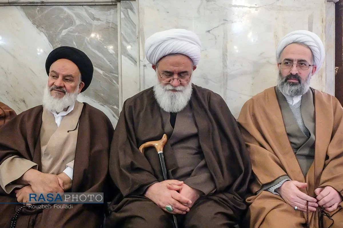 تجمع طلاب حوزه علمیه تهران درپی شهادت سپهبد حاج قاسم سلیمانی
