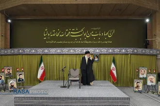 دیدار اعضای کنگره ملی بزرگداشت ۲۴ هزار شهید تهران با رهبر انقلاب