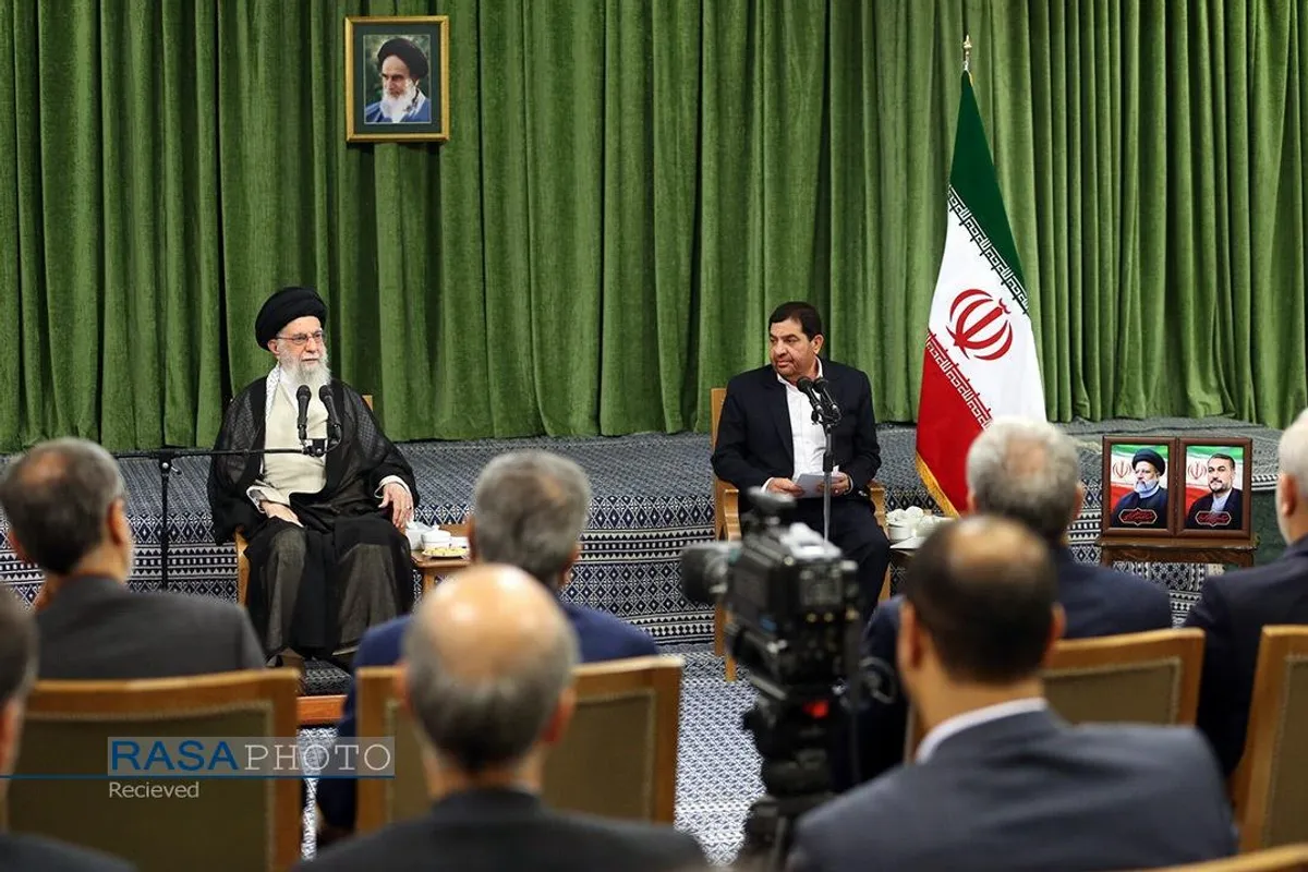 دیدار اعضای هیئت دولت سیزدهم با رهبر معظم انقلاب