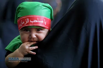 مراسم شیرخوارگان حسینی در قم | عکس&zwnj;های منتخب خبرگزاری رسا از عزاداری دهه اول محرم ۱۳۹۸
