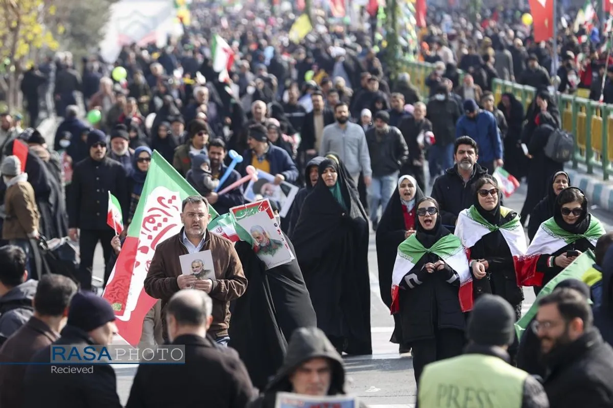 راهپیمایی سالروز پیروزی انقلاب اسلامی در تهران