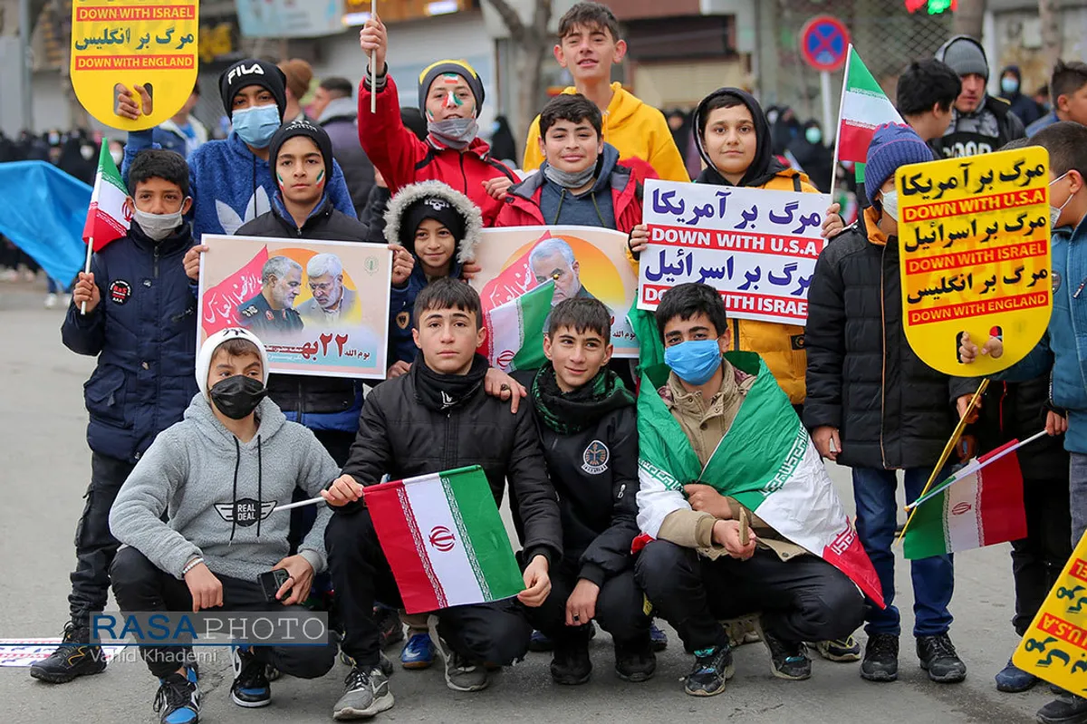 راهپیمایی یوم الله ۲۲ بهمن در بجنورد