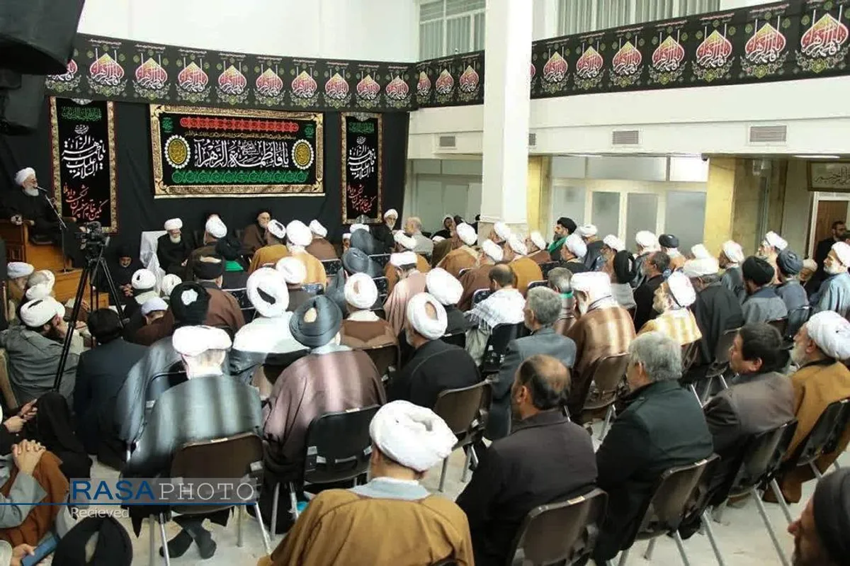 عزاداری روز شهادت حضرت فاطمه زهرا (سلام&zwnj;الله&zwnj;علیها) در بیوت مراجع تقلید
