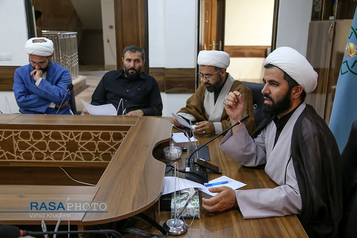 نشست بنیاد عفاف حجاب خراسان شمالی ویژه مداحان&lrm;