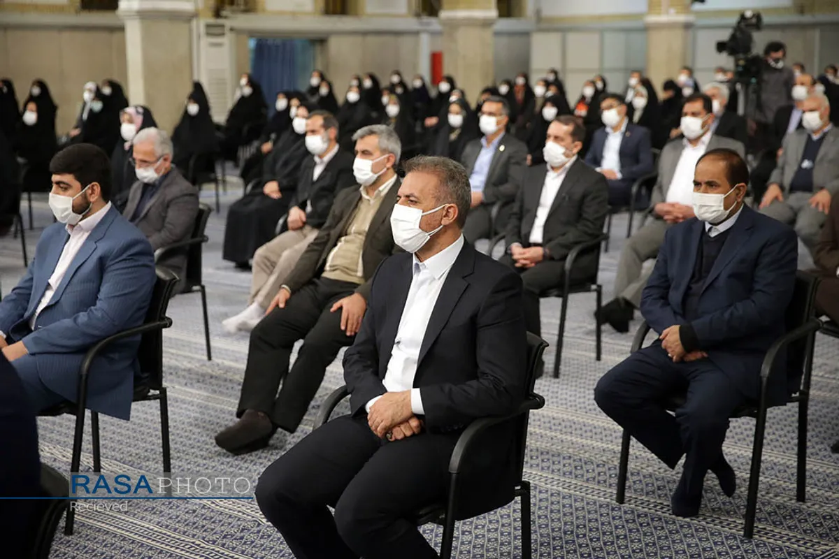 دیدار پرستاران و خانواده شهدای سلامت با رهبر انقلاب