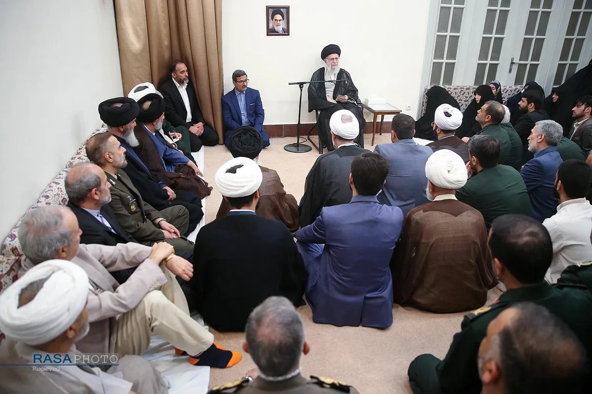 دیدار اعضای ستاد برگزاری کنگره&zwnj; بین&zwnj;المللی شهدای مقاومت و مدافع حرم با رهبر معظم انقلاب