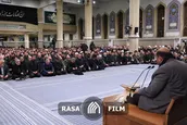 مراسم بزرگداشت حاج قاسم سلیمانی و همرزمانش در بیت رهبری