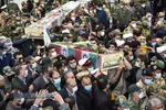 آیین استقبال از پیکر ۹ شهید دوران دفاع مقدس در شیراز&lrm;&lrm;