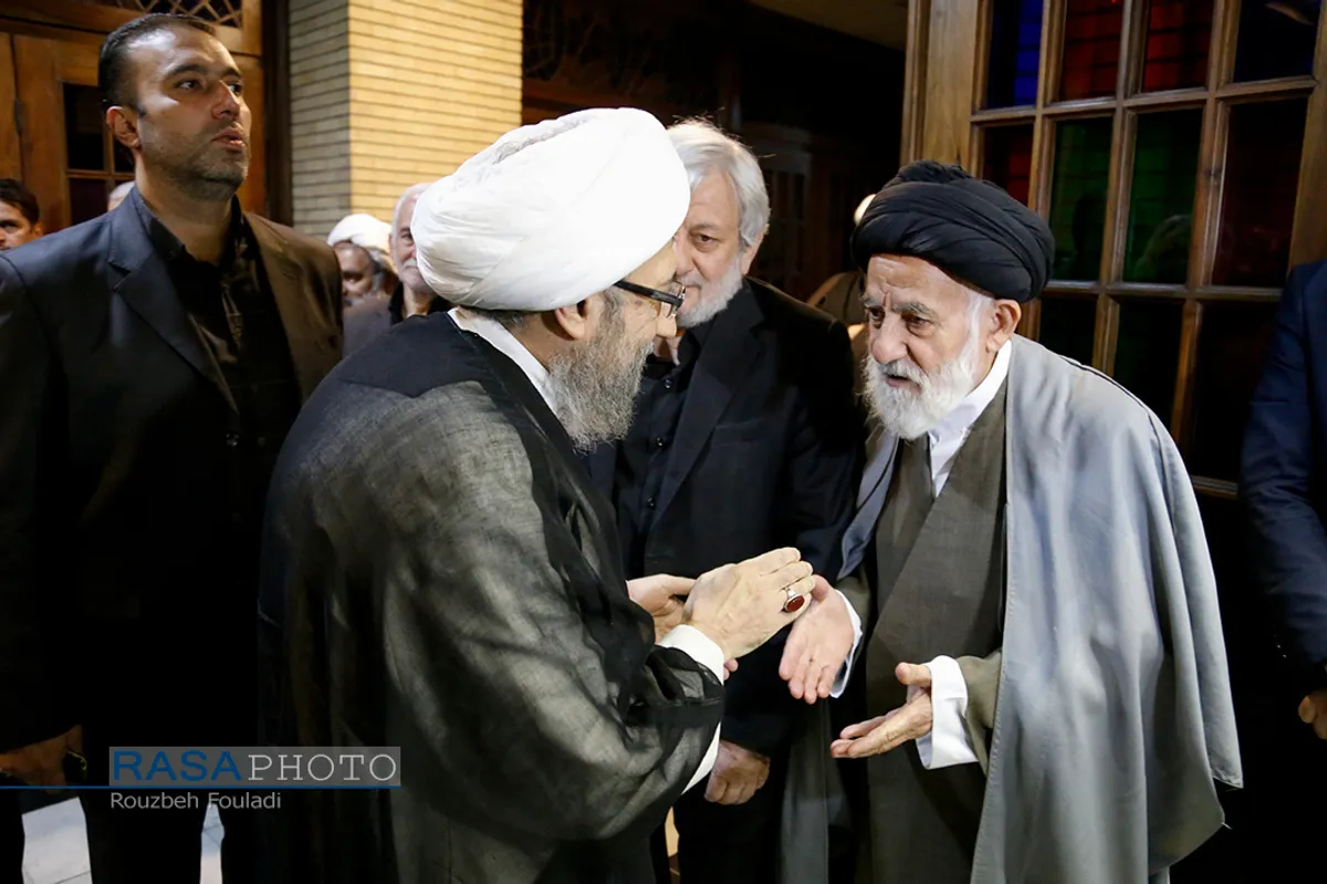مراسم ترحیم آیت الله میرمحمدی در تهران