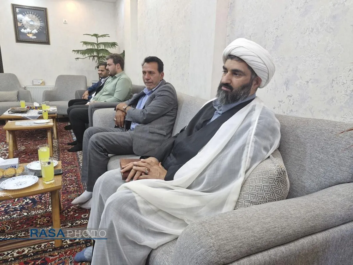 دیدار مدیرعامل خبرگزاری رسا با خانواده طلبه شهید ابراهیمی