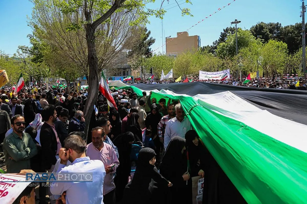 راهپیمایی باشکوه روز قدس در قم