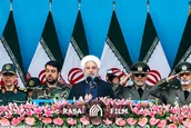 تمجید رییس جمهور از سپاه برای مقابله با آمریکا