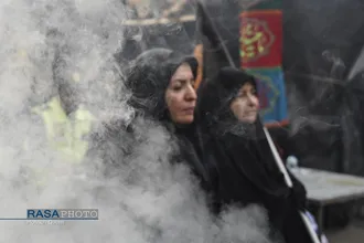 پیاده روی جاماندگان اربعین در تهران