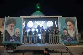حال و هوای آستان امامزاده موسی مبرقع در ایام ارتحال ایشان