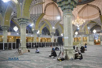 مراسم مناجات خوانی شب&zwnj;های ماه مبارک رمضان در مسجد امام حسن عسکری (ع)