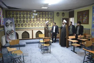 بازدید مدیرعامل خبرگزاری رسا از حوزه علمیه حضرت ولی&zwnj;عصر (عجل&zwnj;الله&zwnj;تعالی&zwnj;فرجه) تبریز