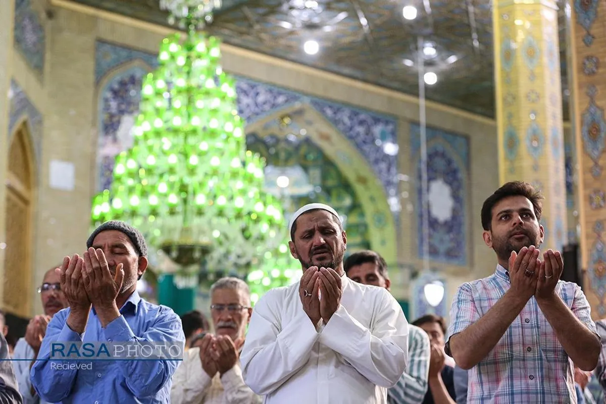 اقامه نماز عید سعید قربان در مسجد مقدس جمکران