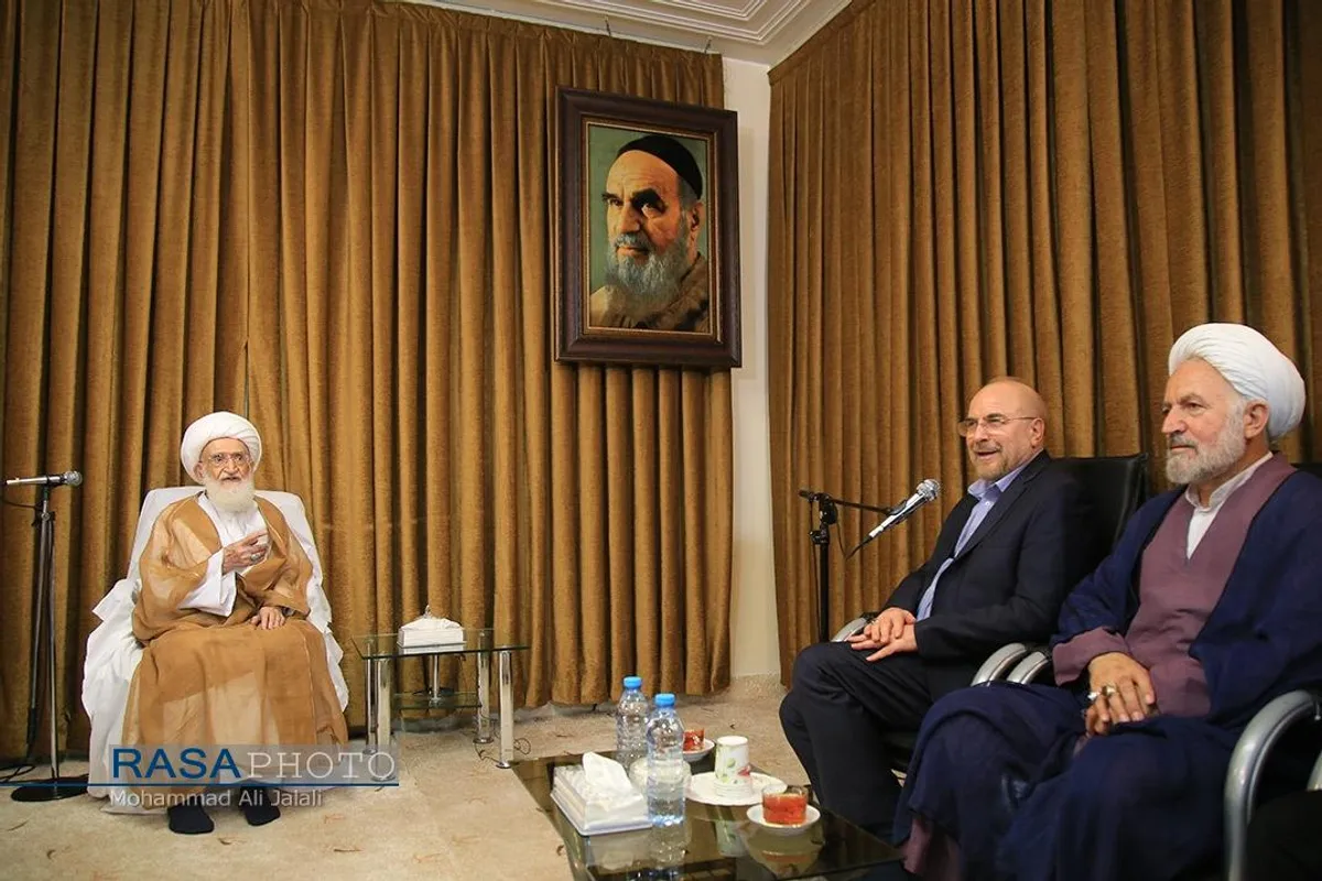 دیدار دکتر قالیباف با حضرت آیت الله نوری همدانی