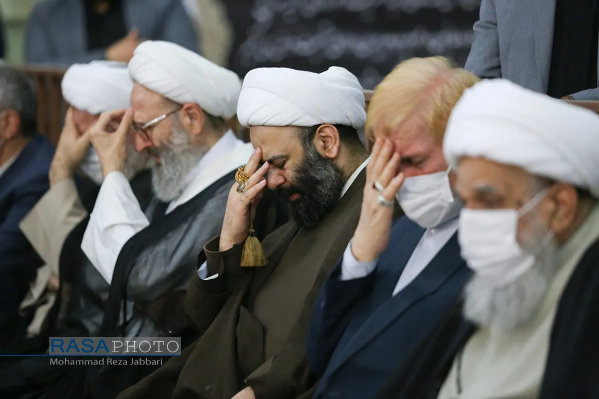 مراسم چهلمین روز ارتحال مرجع بصیر حضرت آیت الله صافی گلپایگانی
