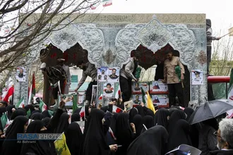 راهپیمایی تاریخی مردم در روز قدس ۱۴۰۴ در قم