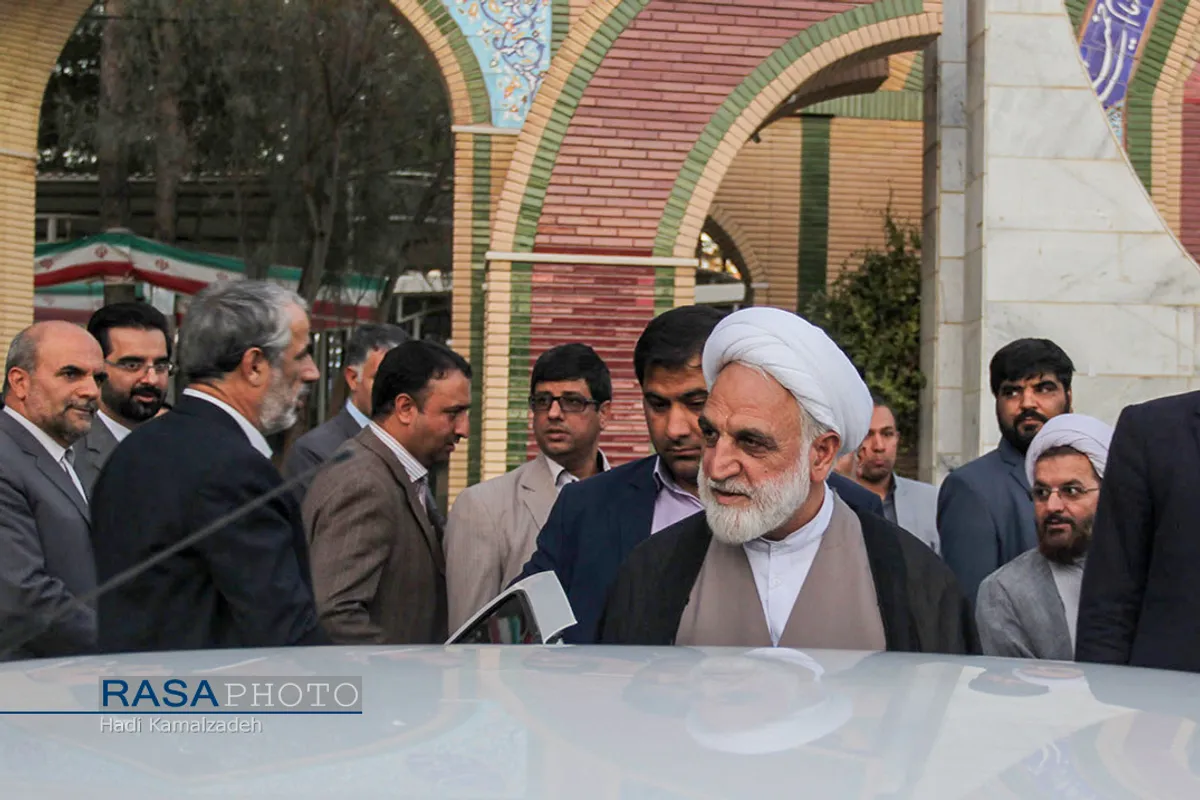 مراسم تودیع و معارفه رئیس کل دادگستری خراسان جنوبی&lrm;