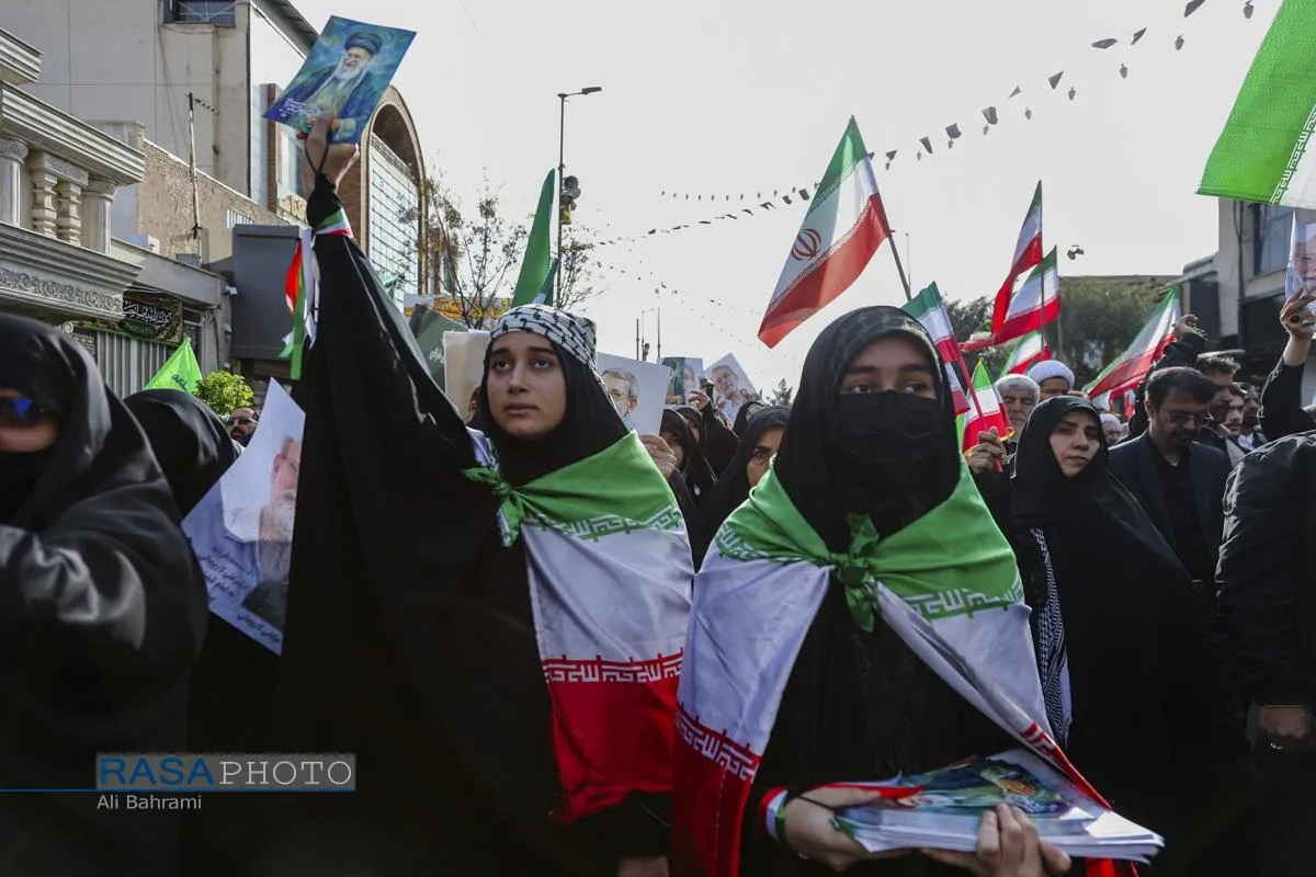 تشییع شهید دکتر علی لاریجانی در قم