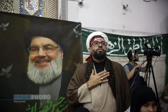 مراسم بیعت با ولی امر مسلمین جهان و گرامی&zwnj;داشت شهید سیدحسن نصرالله