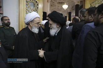 بزرگداشت امام شهید از سوی رهبر معظم انقلاب در حرم کریمه اهل&zwnj;بیت (س)