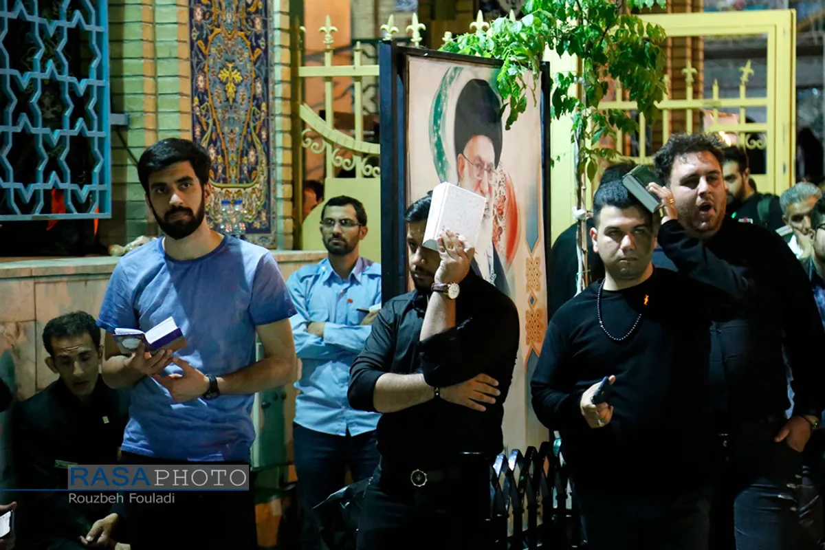 مراسم احیاء شب نوزدهم ماه مبارک رمضان در حرم امامزاده صالح تهران