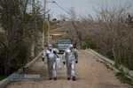 کاروان سلامت هلال احمر در روستای همه&zwnj;سین و هاجرآباد تهران