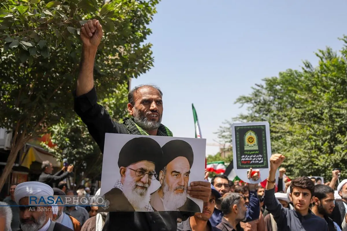 راهپیمایی 15 خرداد قم