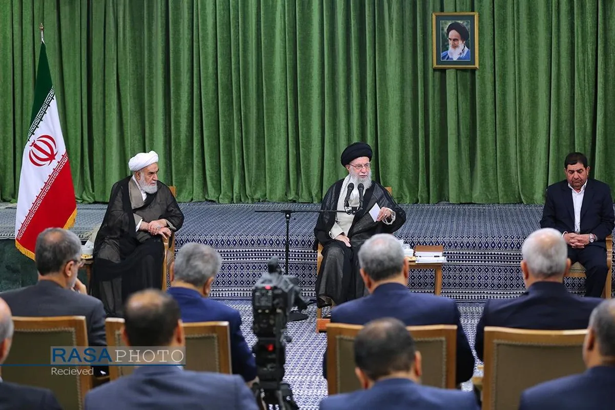 دیدار اعضای هیئت دولت سیزدهم با رهبر معظم انقلاب