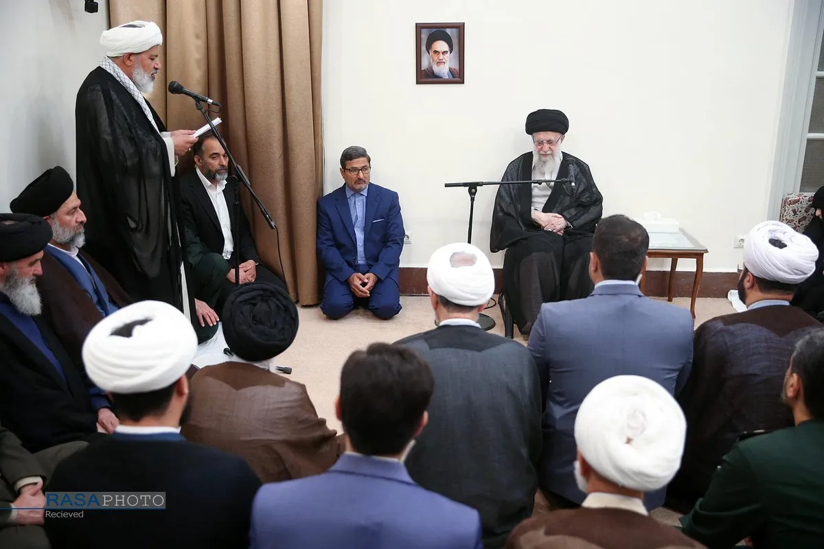 دیدار اعضای ستاد برگزاری کنگره&zwnj; بین&zwnj;المللی شهدای مقاومت و مدافع حرم با رهبر معظم انقلاب