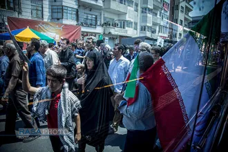 به سوی قدس | راهپیمایی روز جهانی قدس در تهران