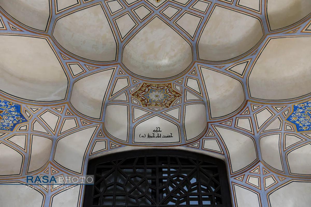 حجره حضرت امام خمینی (ره) در مدرسه فیضیه قم