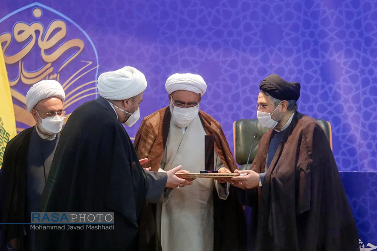 اختتامیه دوازهمین جشنواره بین المللی کتاب سال رضوی&lrm;