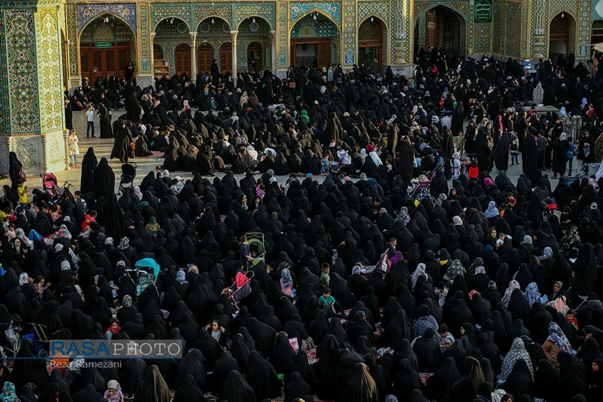 مراسم پرفیض دعای عرفه در حرم کریمه اهلبیت (سلام&zwnj;الله&zwnj;علیها)