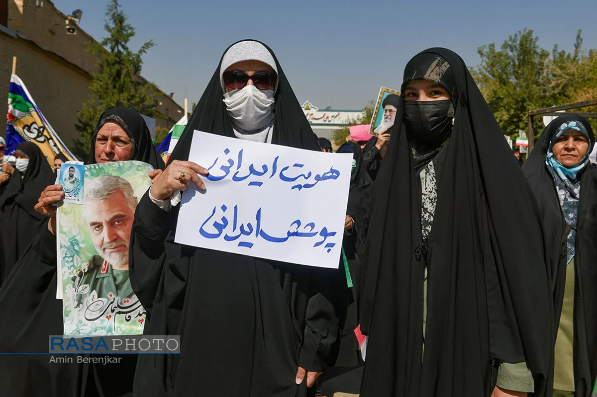 راهپیمایی "بانوان فاطمی" در شیراز