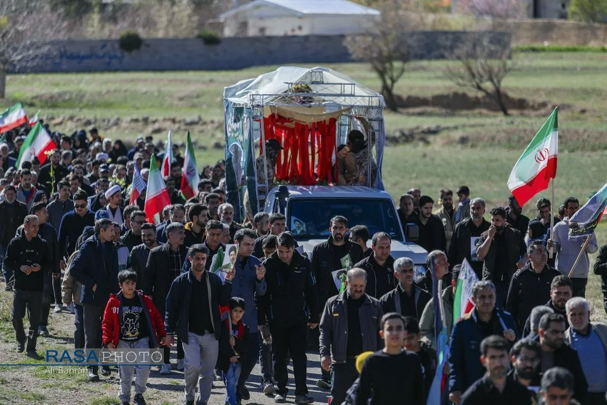 پرواز مادر شهید، به سوی فرزند شهیدش