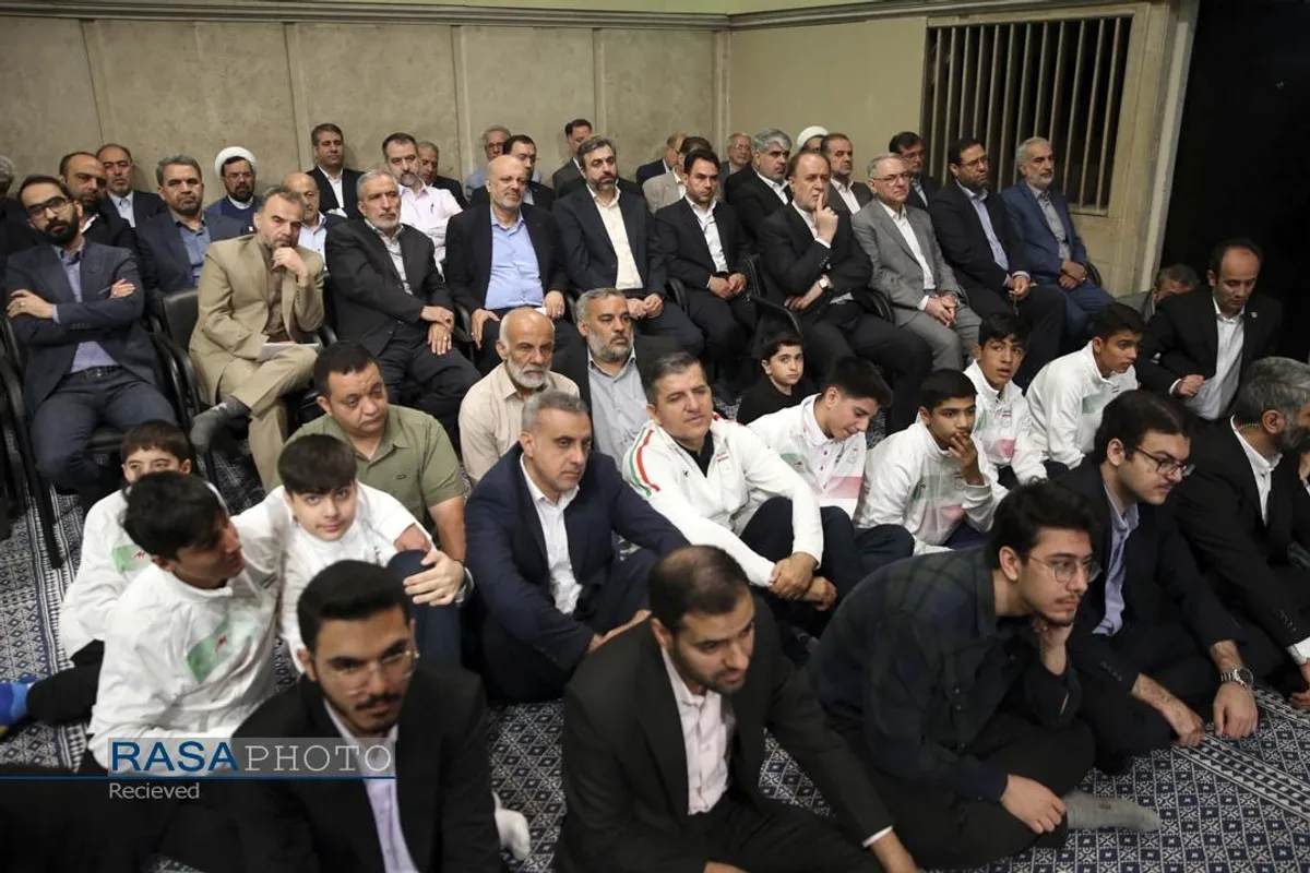 دیدار معلمان با رهبر معظم انقلاب