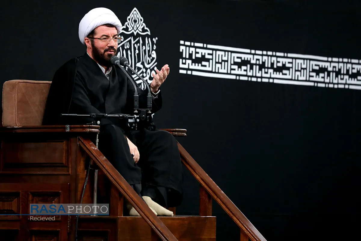 دومین شب مراسم عزاداری حضرت اباعبدالله الحسین (علیه&zwnj;السلام) با حضور رهبر انقلاب