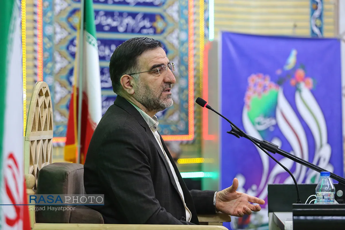 سخنرانی احمد امیرآبادی عضو هیأت رییسه مجلس شورای اسلامی در جشن ویژه دهه فجر