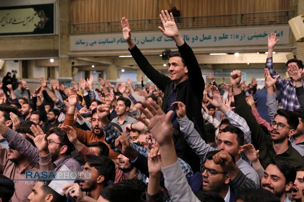 دیدار رمضانی دانشجویان با رهبر معظم انقلاب اسلامی