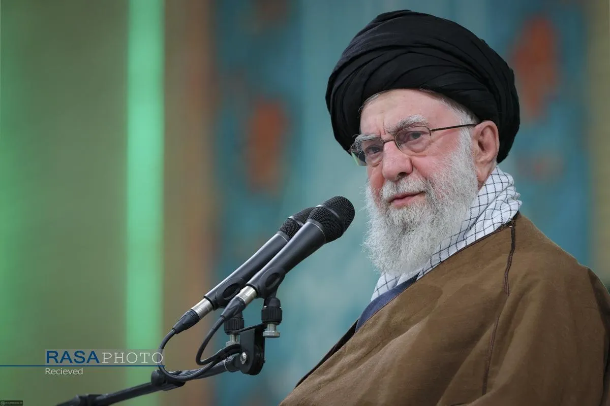 رهبر بزرگ آزادی خواهان جهان حضرت آیت&zwnj;الله&zwnj;العظمی خامنه ای به ملکوت اعلی پیوست