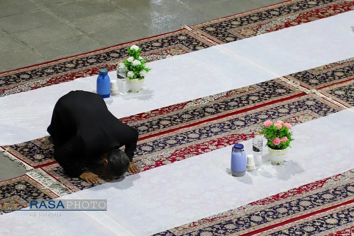 سفره افطاری حرم حضرت فاطمه معصومه (سلام&zwnj;الله&zwnj;علیها) در ماه مبارک رمضان