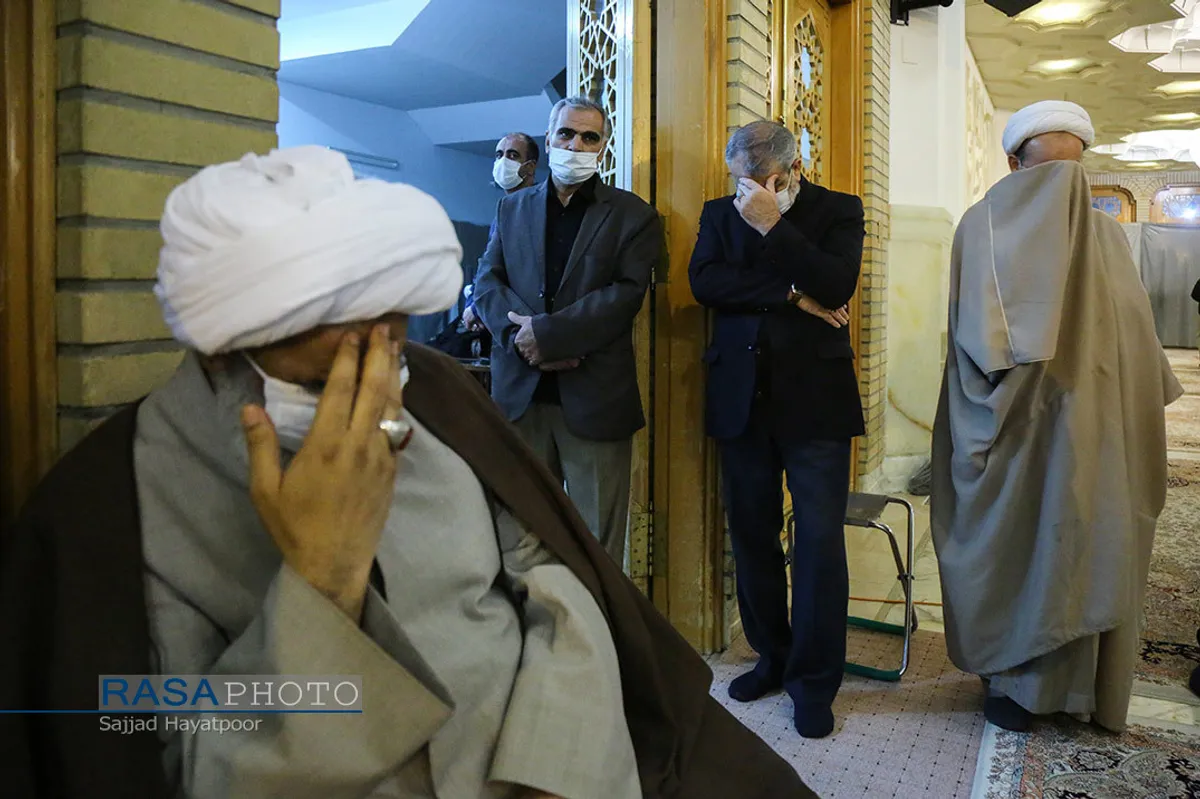 مراسم چهلمین روز درگذشت آیت الله محمدی یزدی